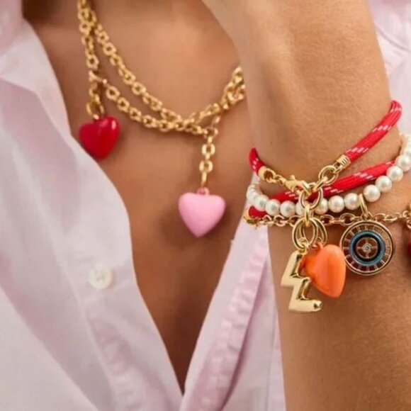 ROXANNE ASSOULIN The Happy Cord Charm Bracelet firm price - Picture 3 of 4